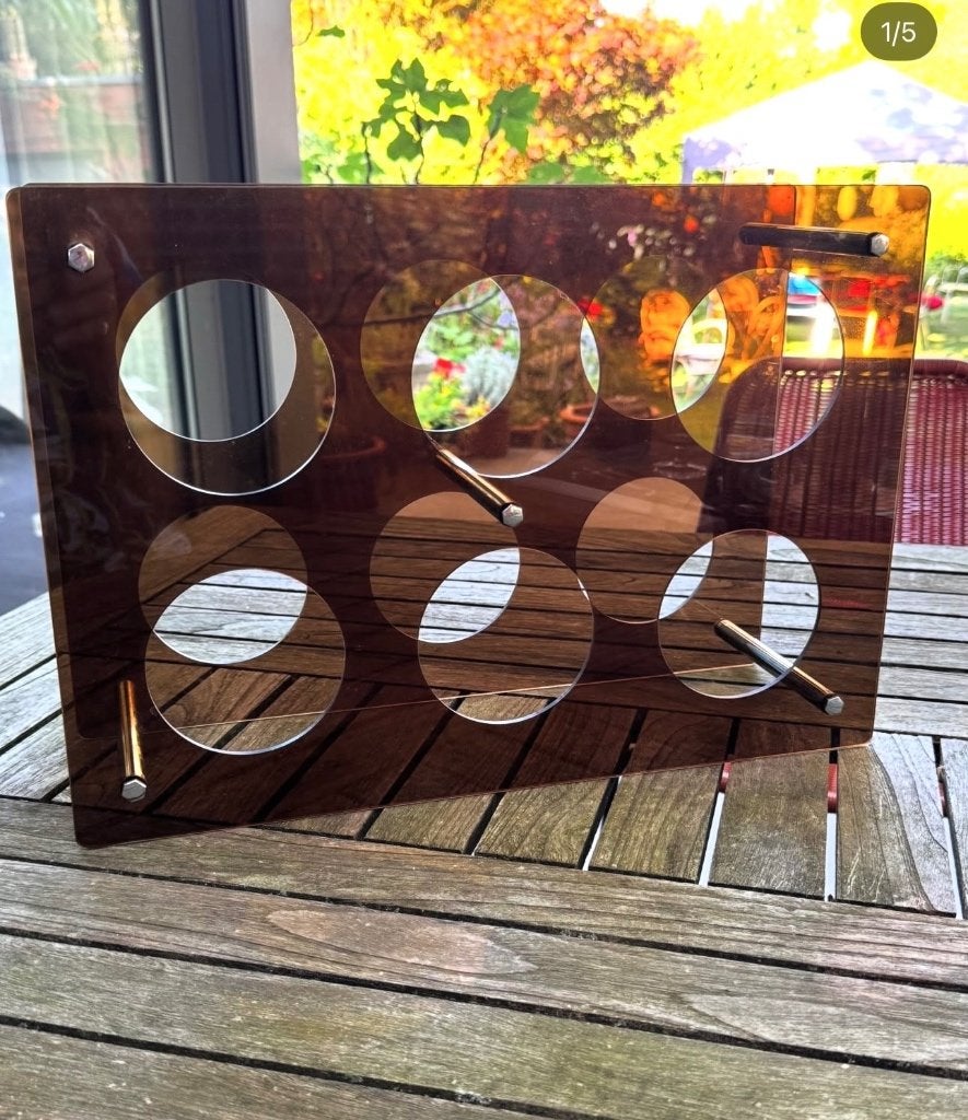 Étagère à vins/porte-bouteilles Vintage, Maison & Meubles, Accessoires pour la Maison | Porte-bouteilles, Enlèvement ou Envoi