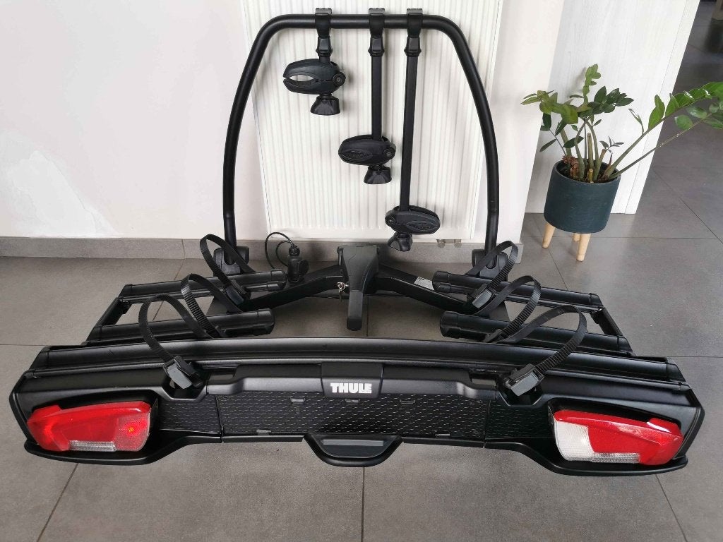 Thule VeloSpace XT3 939 –Black Edition –60kg –3 fietsen, Ophalen, 3 fietsen of meer, Zo goed als nieuw, Brede banden