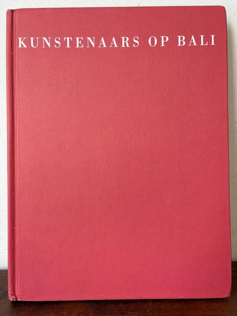Les artistes du livre à Bali Ruud Spruit 1995 AG de Roever, Enlèvement ou Envoi, Utilisé, Peinture et dessin