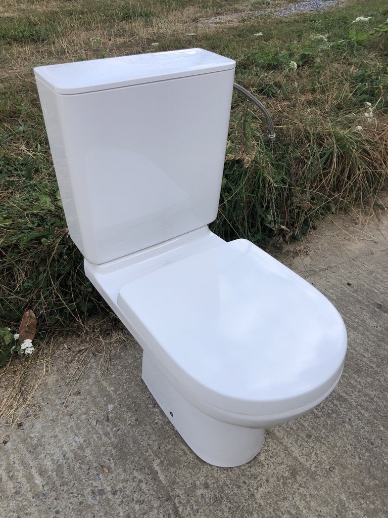WC Villeroy&Boch O'novo + réservoir Geberit, Bricolage & Construction, Enlèvement, Comme neuf, Toilettes