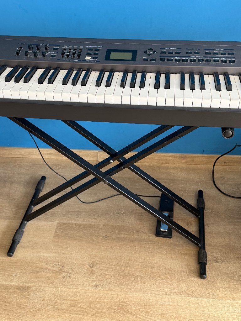 Roland RD-700 Stage Piano + sustain pedaal en statief, Muziek en Instrumenten, Ophalen, Gebruikt, Zwart, Digitaal