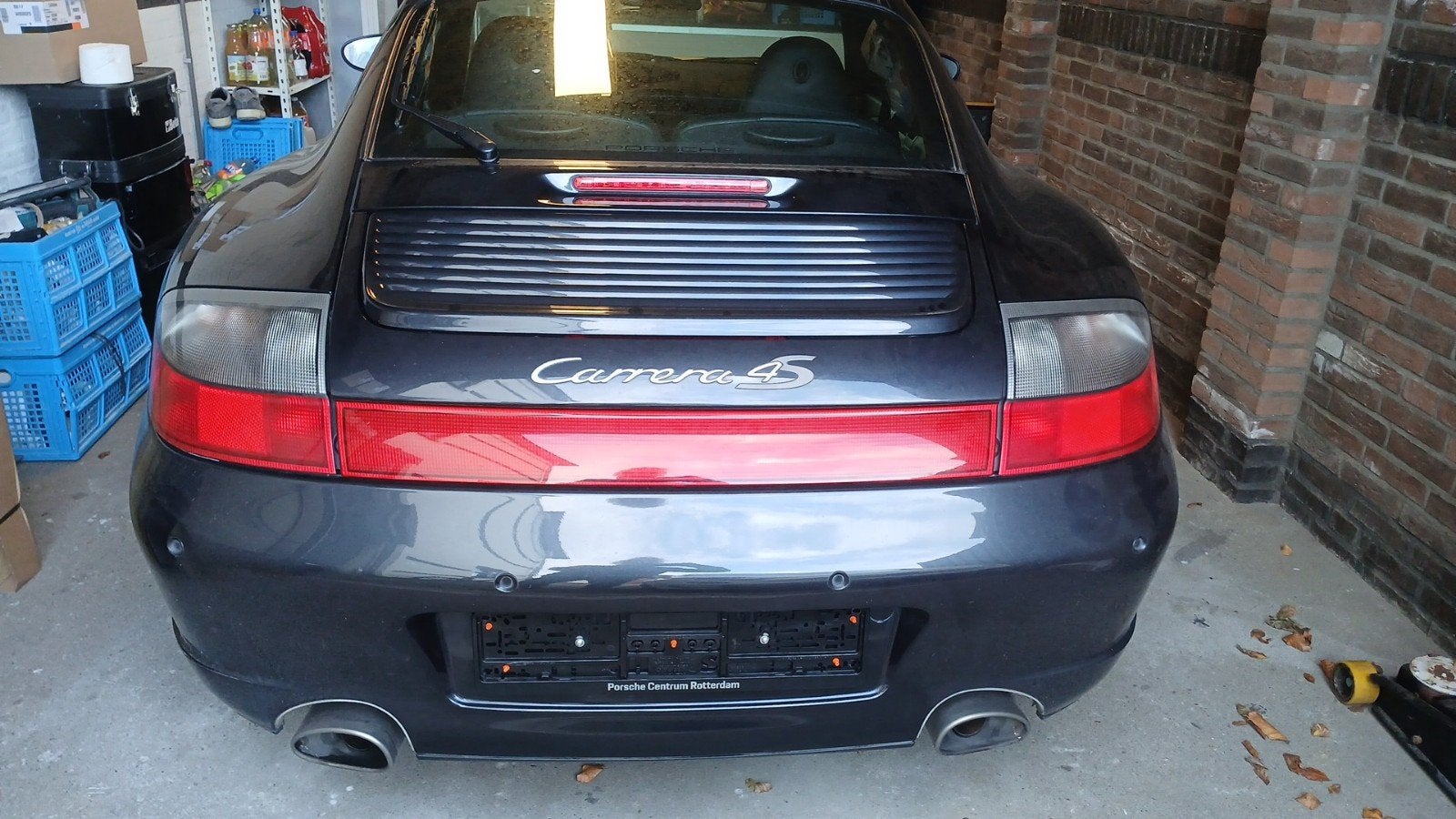 porsche 911/996 4S handgeschakeld, Autos, Cuir, Argent ou Gris, Achat, Boîte manuelle