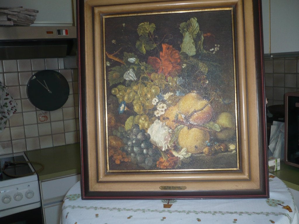 Peinture sur toile de Jan. Van Huysum, Antiquités & Art, Art | Peinture | Classique, Enlèvement