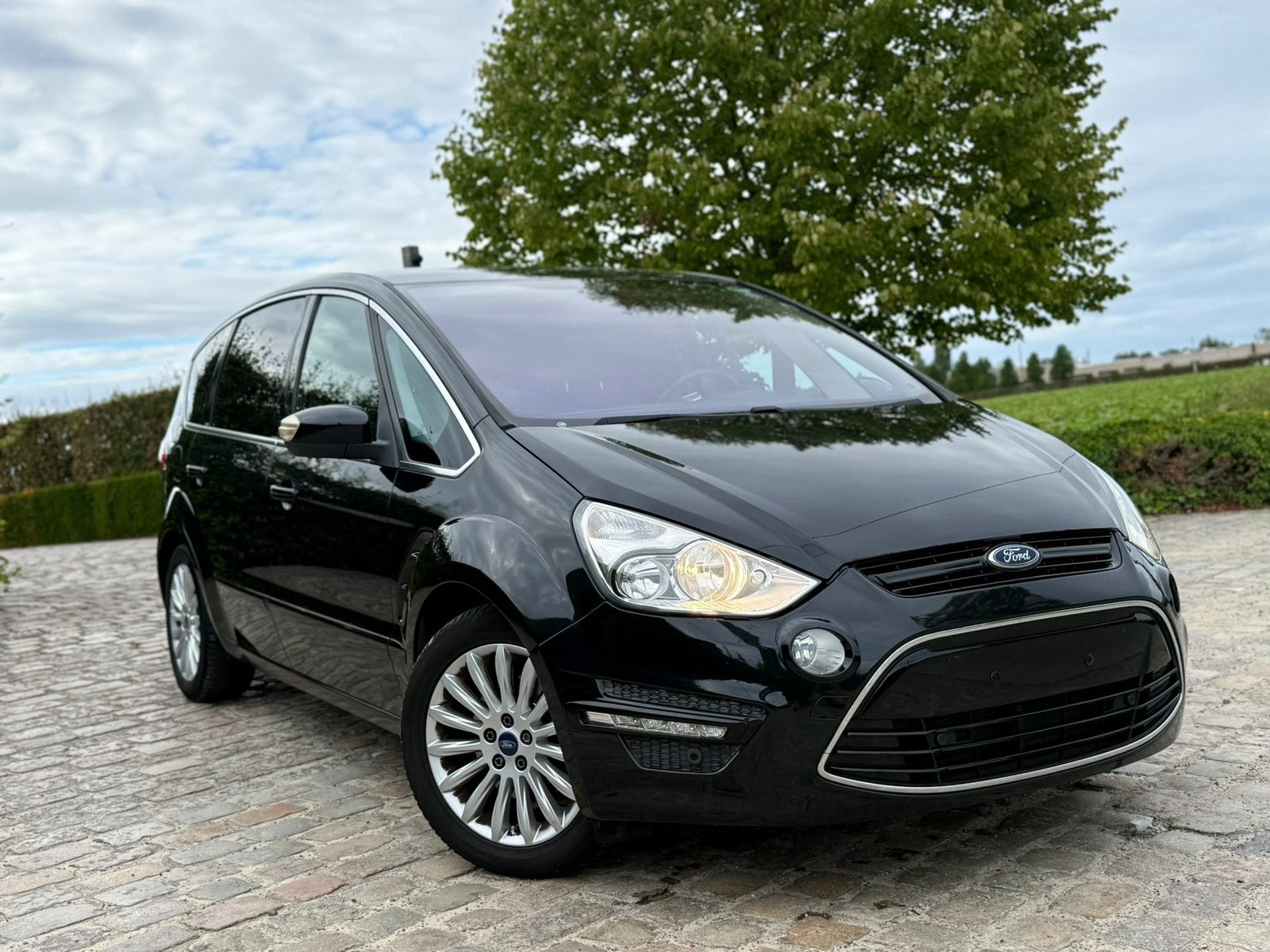 Ford S-Max 1.6 Benzine  “Titanium”, Auto's, Monovolume, USB, Zwart, Zwart
