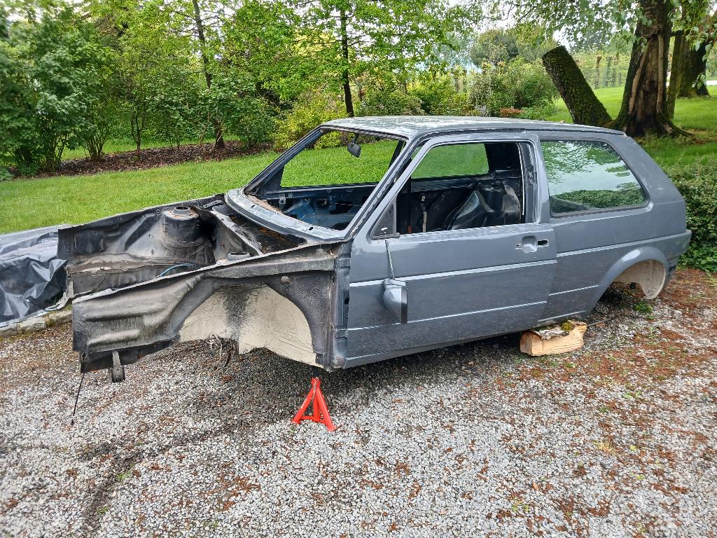 caisse golf 2 entière ou a la découpe, Enlèvement, Arrière, Volkswagen