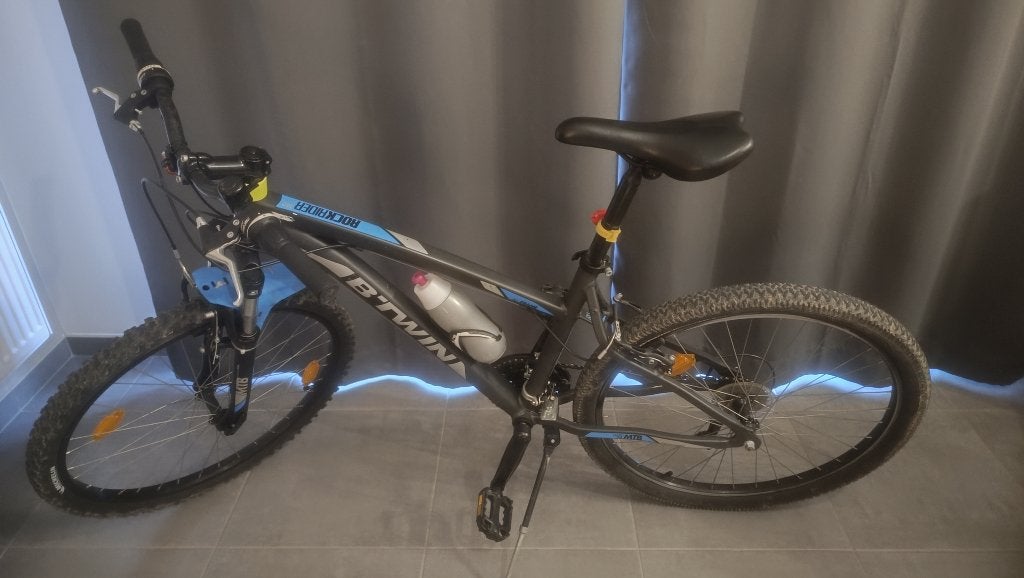 Vélo VTT Rockrider 340, Autres marques, Frein sur jante, 49 à 53 cm, Enlèvement