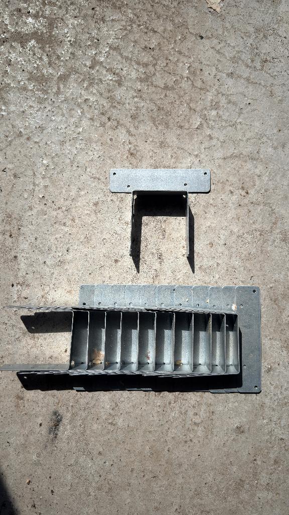12x Trussclips / Raveeldrager 71x83mm, Doe-het-zelf en Bouw, Ophalen, Nieuw, Overige typen