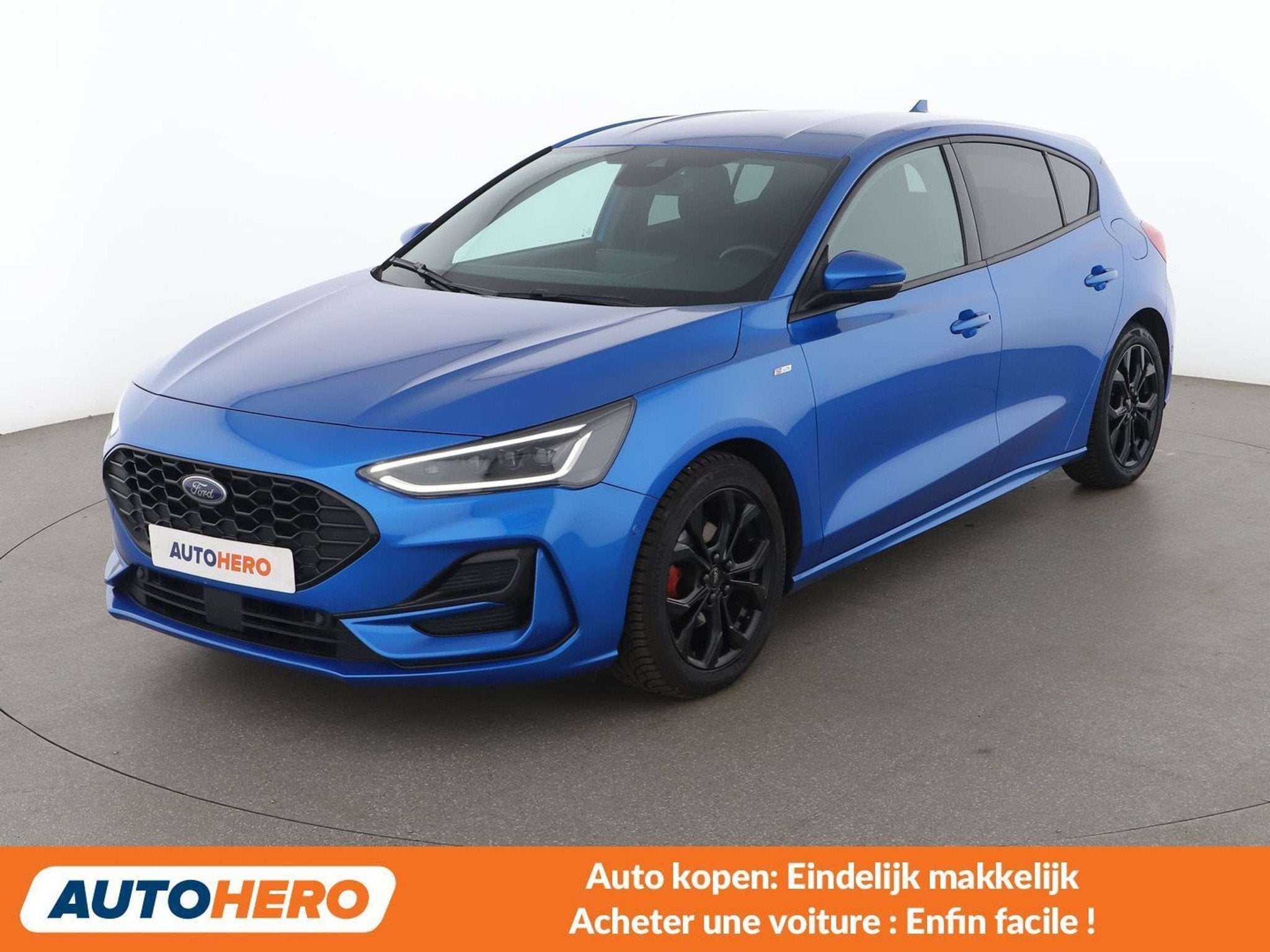 Ford Focus 1.0 EcoBoost Mild-Hybrid ST-Line X (automatique), Autos, Euro 6, Autres carburants, Noir, 5 portes