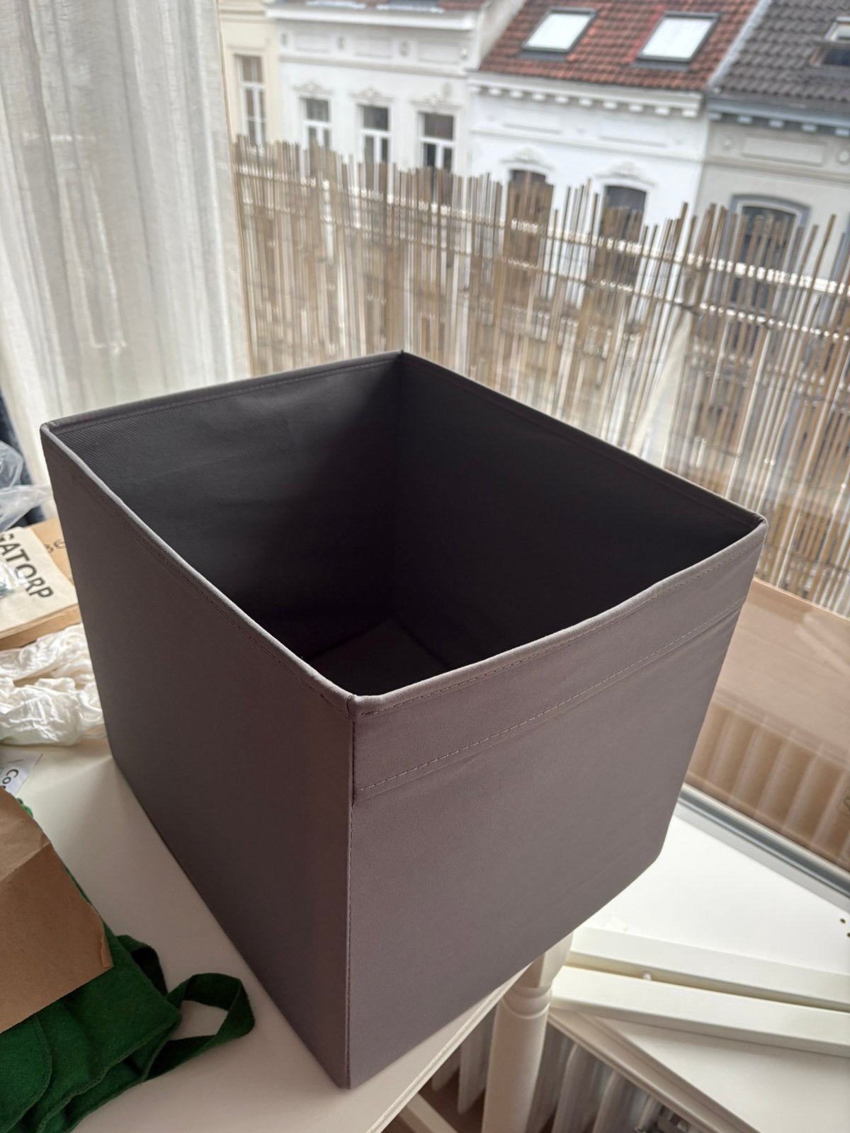10 Caisses rangement tissu IKEA pour étagère - prix unité, Maison & Meubles, Enlèvement ou Envoi, Utilisé