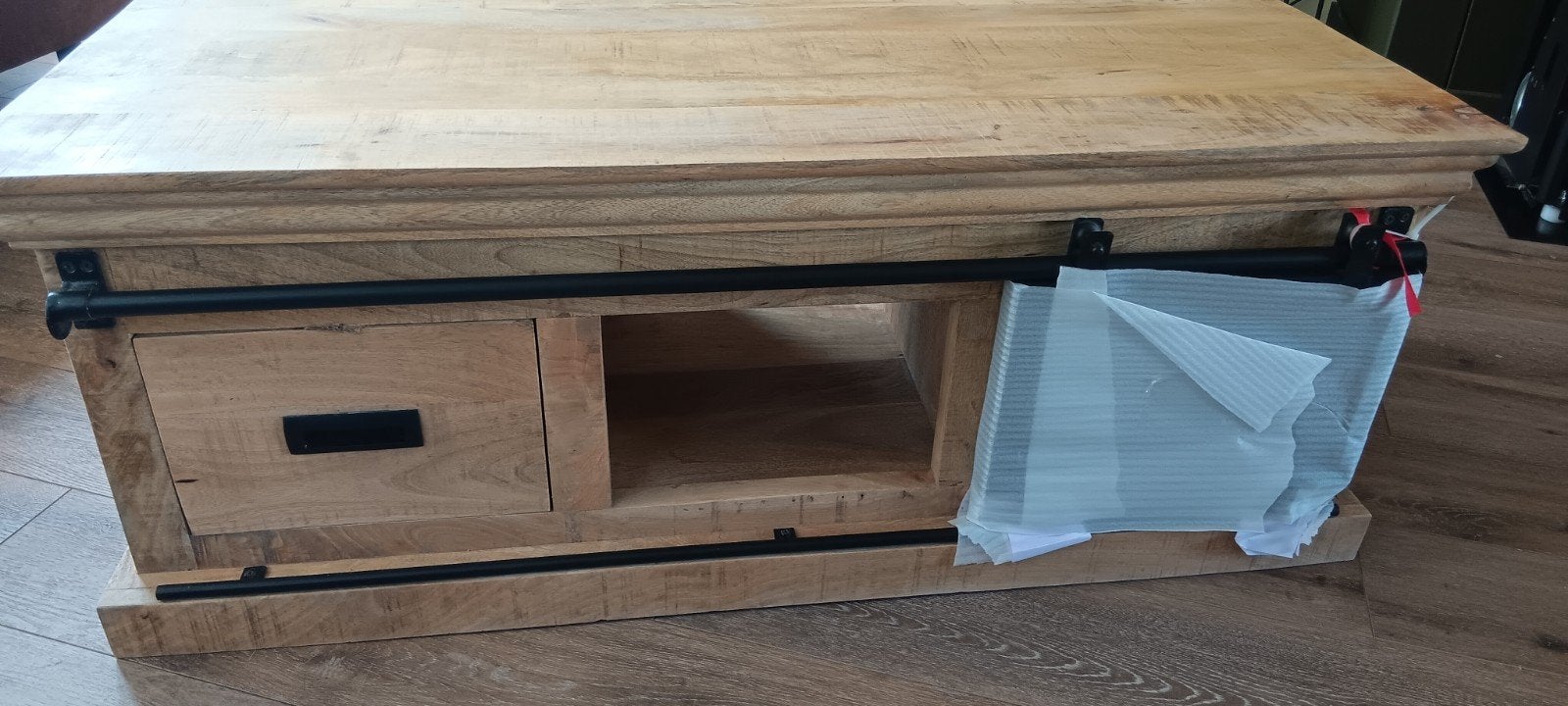 salontafel, Ophalen