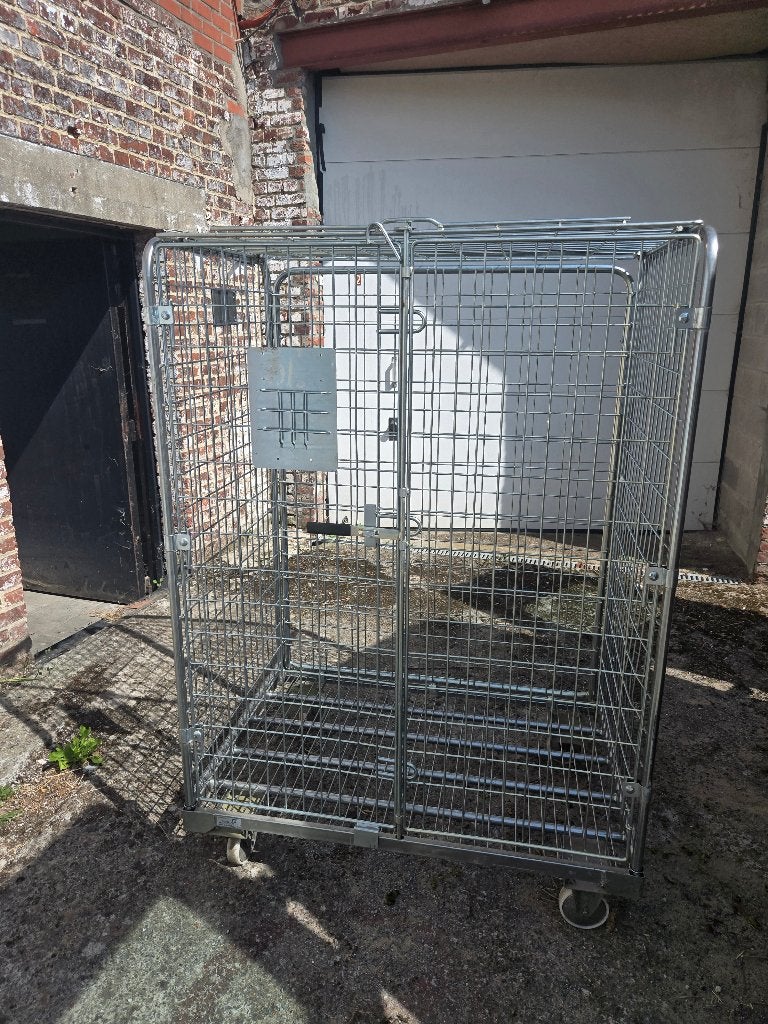 Roll conteneur, Bricolage & Construction, Enlèvement, Comme neuf, Chariot de transport