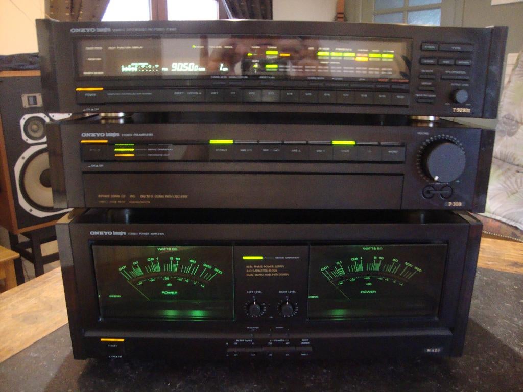 ENSEMBLE ONKYO M508...P308..TU9090, Enlèvement, Onkyo