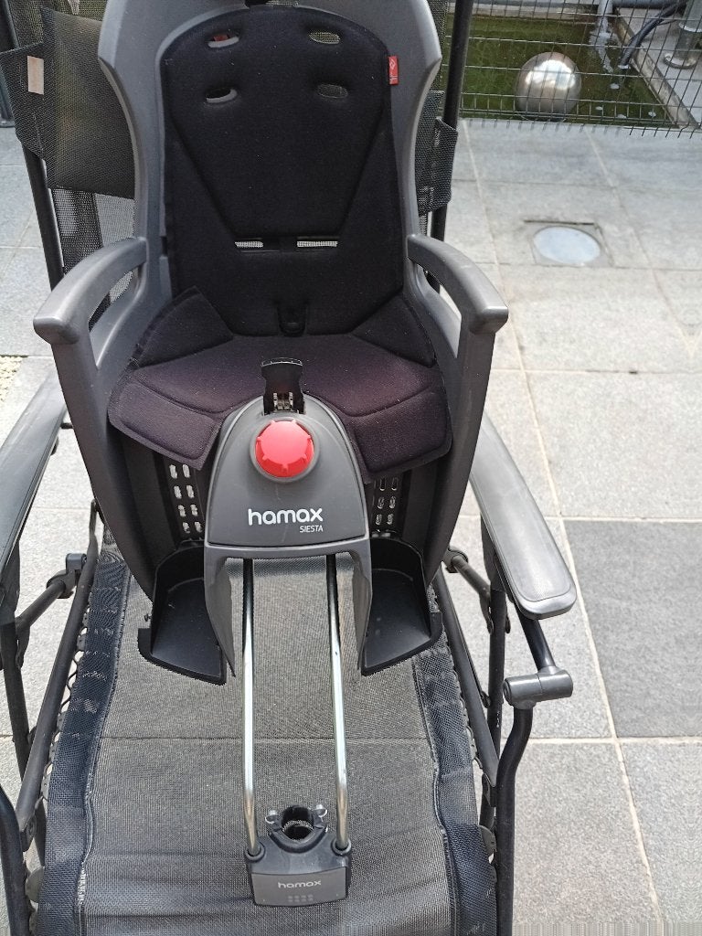 Kinderzitje voor achter op de fiets, Ophalen, Achterzitje, Homax, Gebruikt