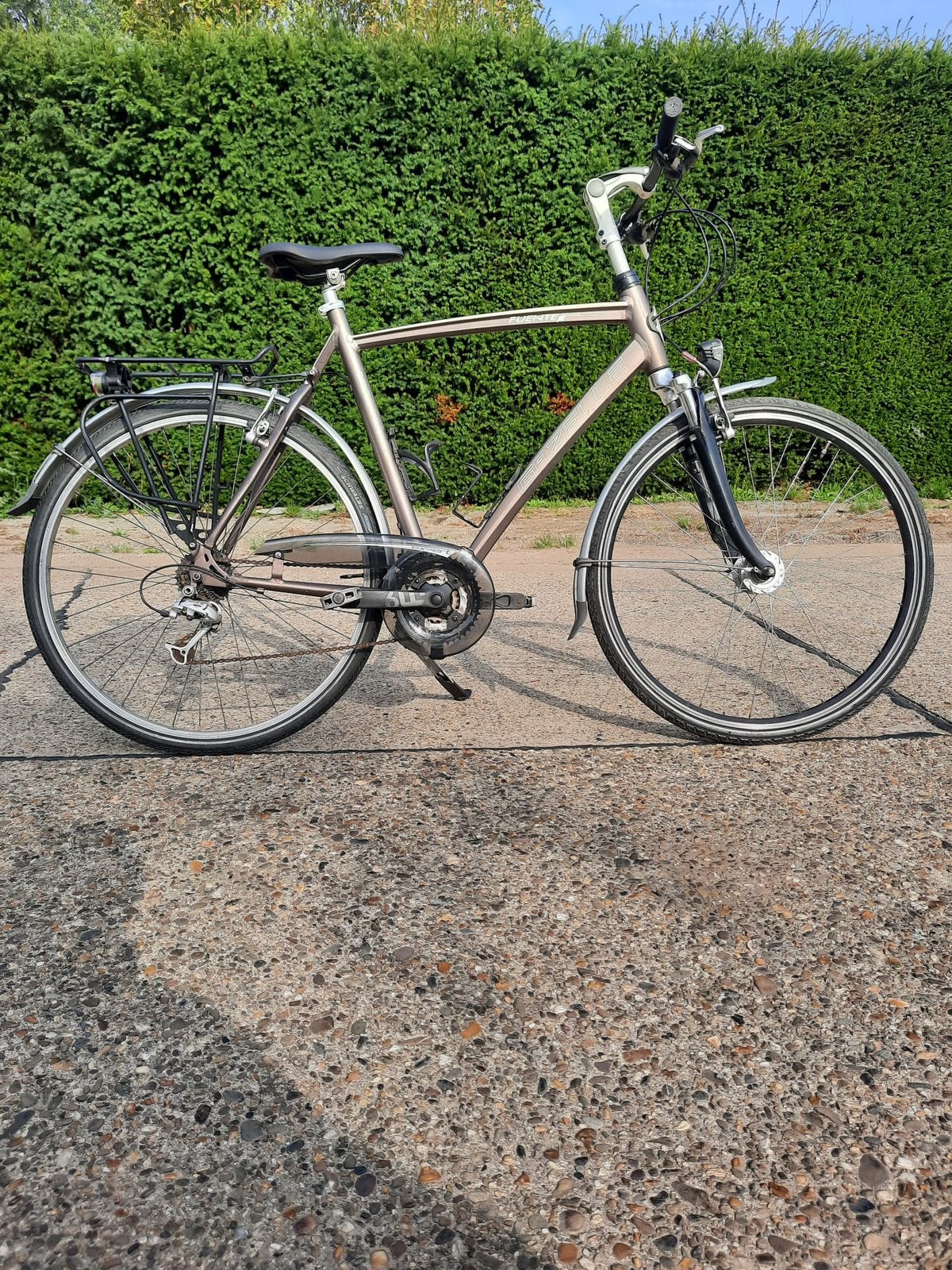 Herenfiets Gazelle 21 versnellingen RIJKLAAR, Fietsen en Brommers, Ophalen, Zo goed als nieuw