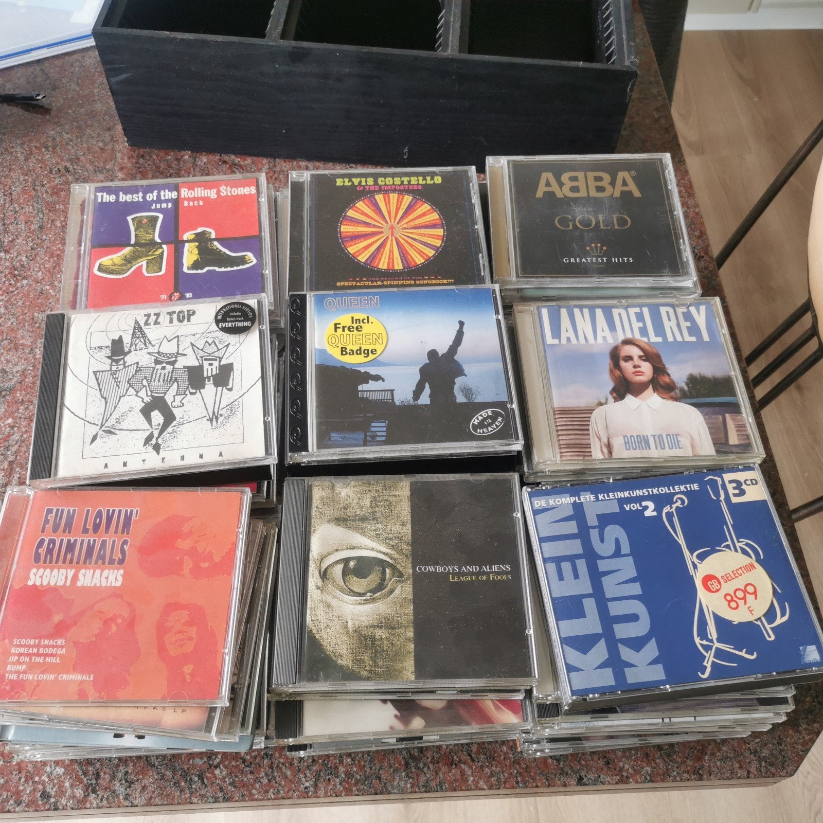 98 cd's, Cd's en Dvd's, Ophalen