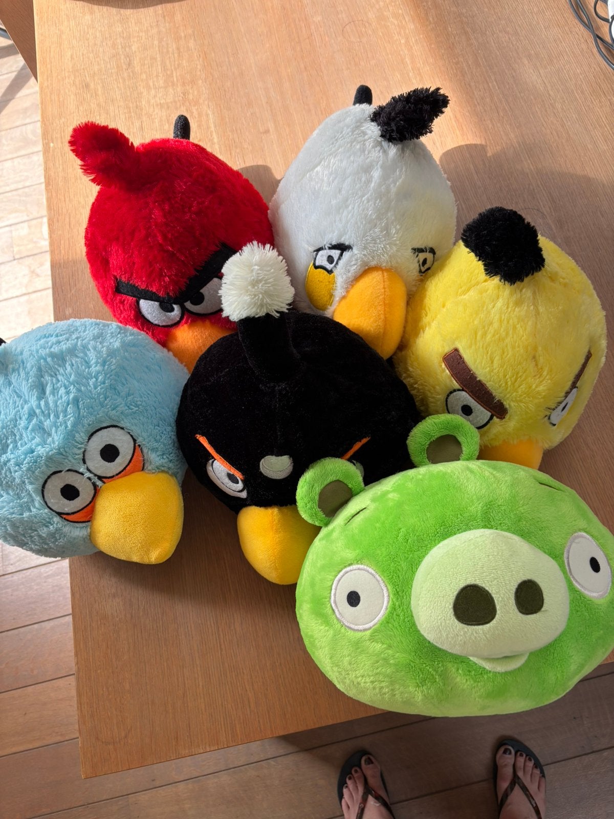 Angry Birds knuffels, Kinderen en Baby's, Angry Birds, Ophalen of Verzenden, Zo goed als nieuw