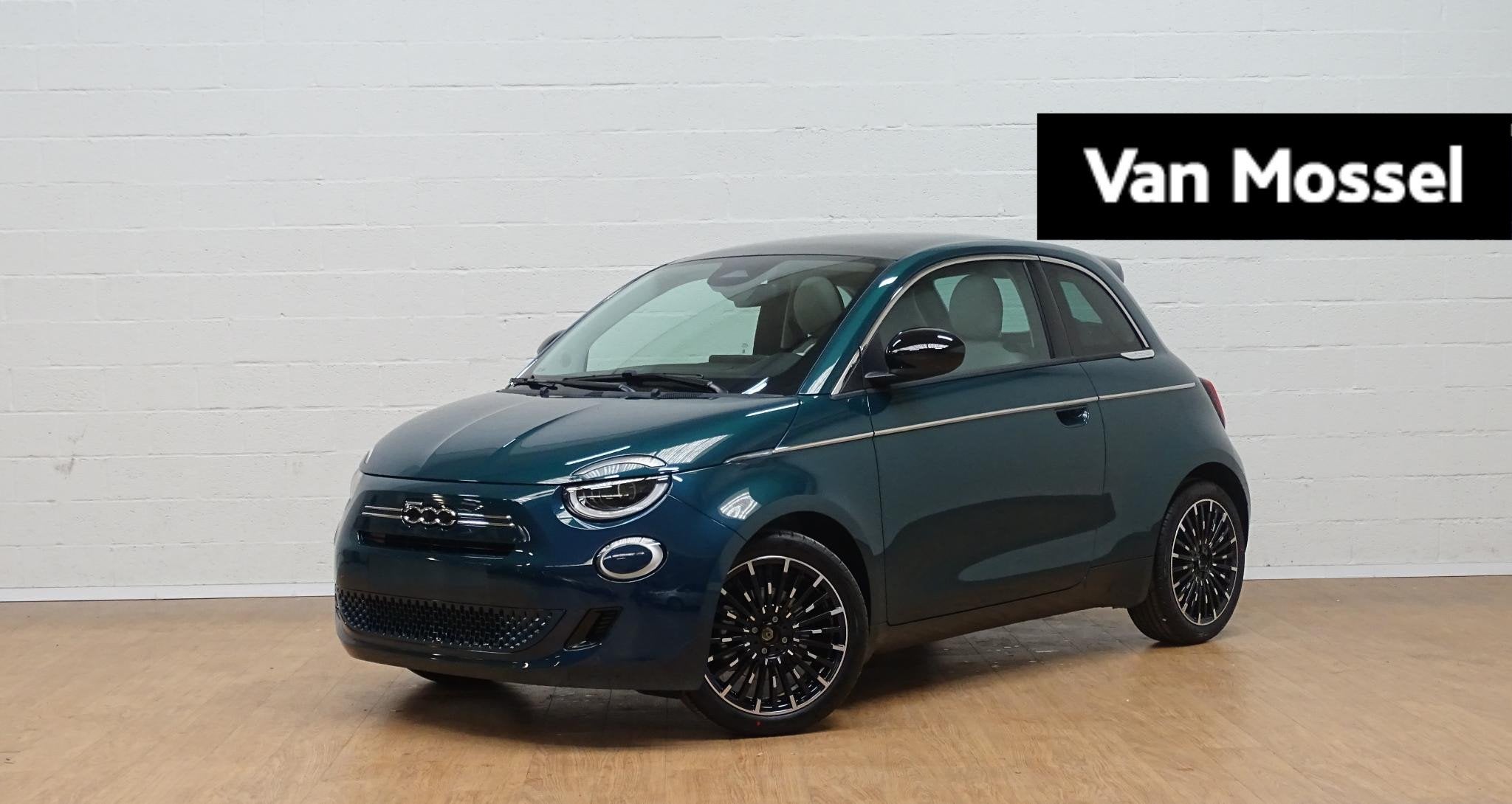 Fiat 500 1.0 Hybrid LA PRIMA, Autos, Fiat, Achat, Entreprise, 48 kW, Noir