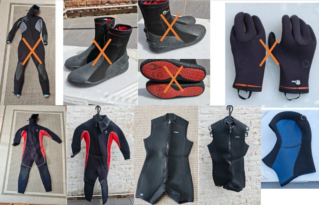 Equipement de plongée, Enlèvement ou Envoi, Utilisé, Autres types