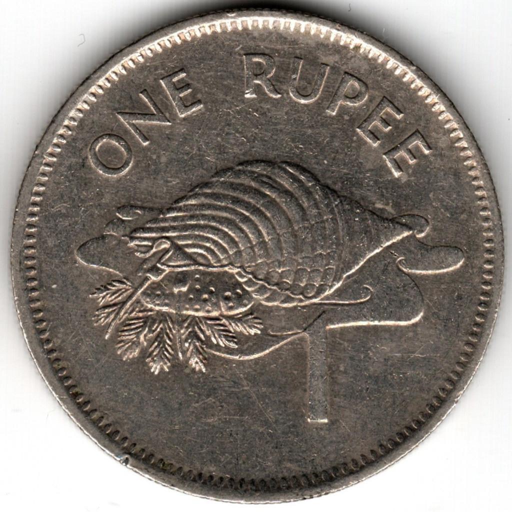 Seychellen : 1 Rupee 1982  KM#50  Ref 15765, Ophalen of Verzenden, Overige landen, Losse munt