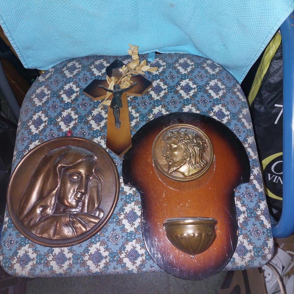 4 religieuse voorwerpen, Antiek en Kunst, Ophalen