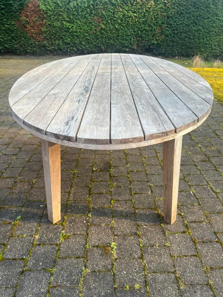 Beauville Teak Tuintafel 260x130 cm, Tuin en Terras, Ophalen, Zo goed als nieuw