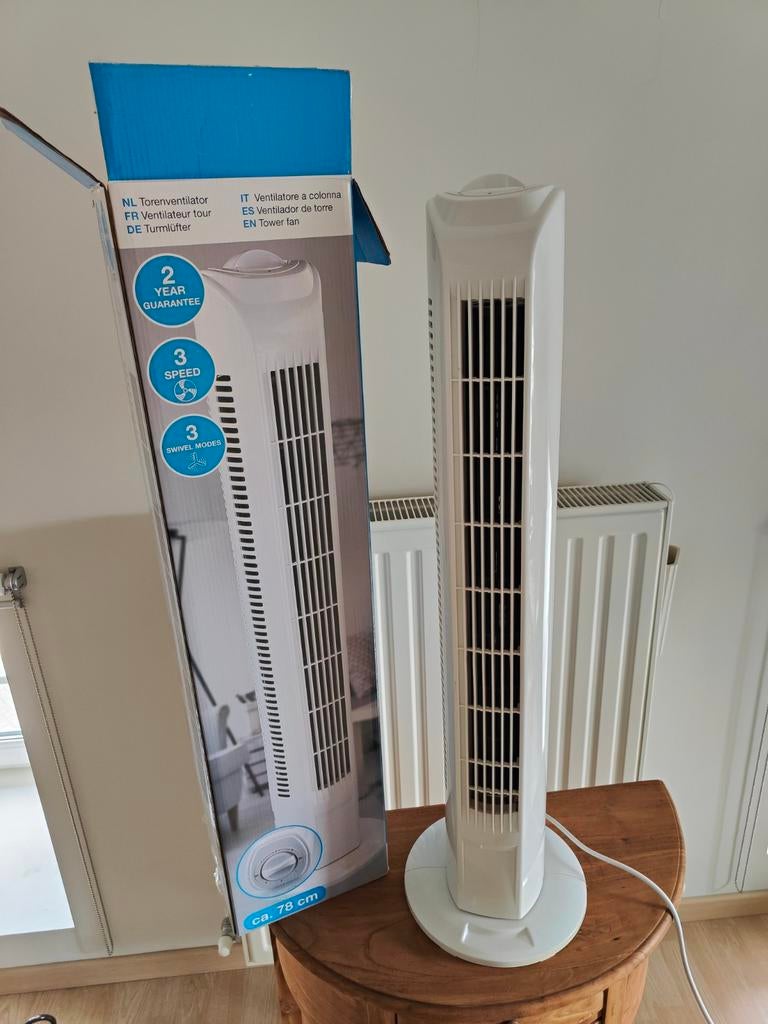 Torenventilator, Ophalen, Torenventilator