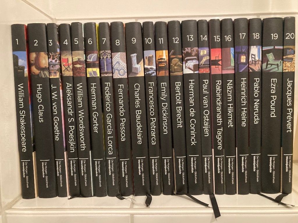 Wereldpoëzie, De Morgen Bibliotheek, Boeken, Gedichten en Poëzie, Meerdere auteurs, Diverse auteurs, Ophalen of Verzenden, Zo goed als nieuw