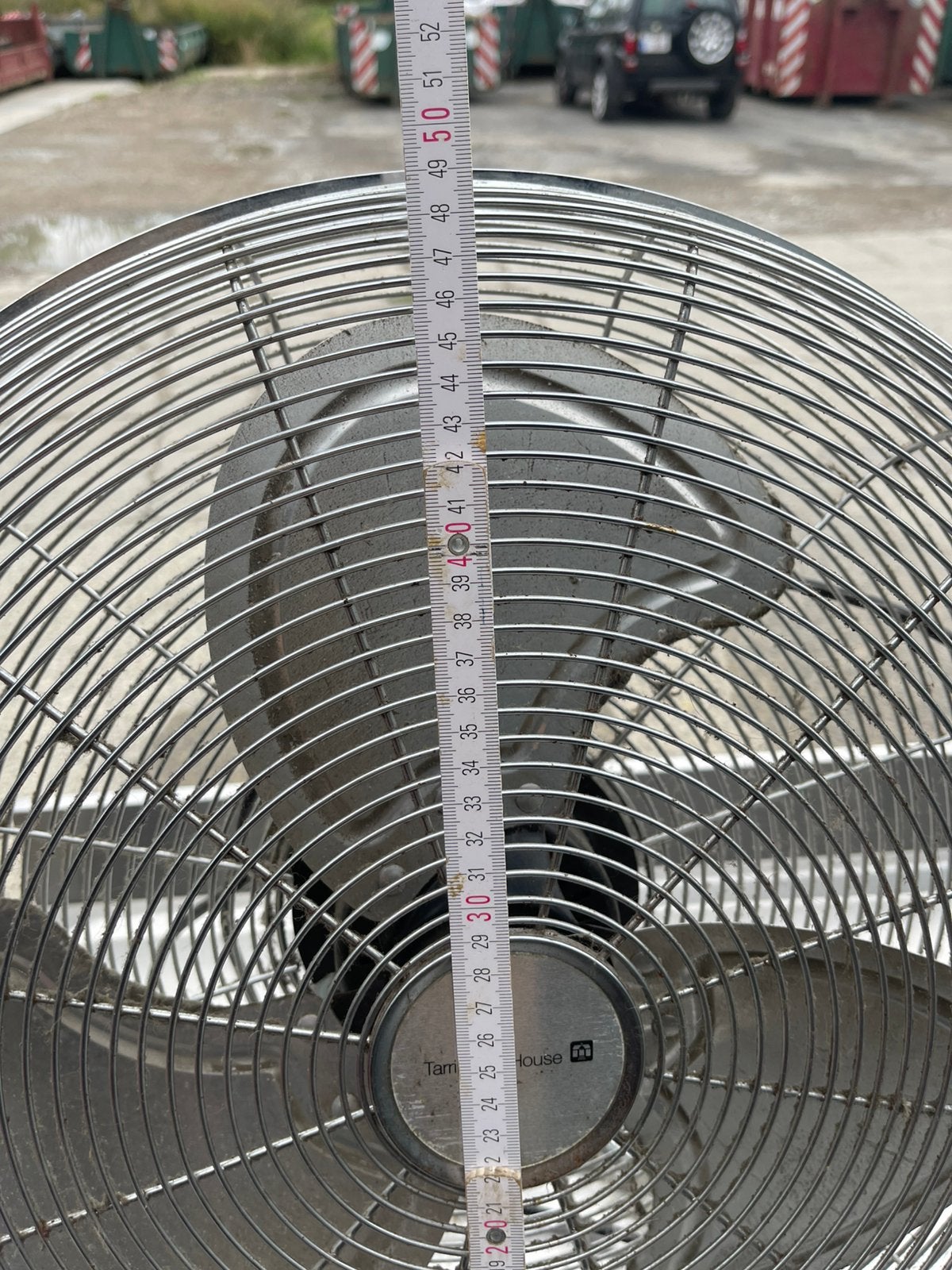 Tarrington House metalen vloerventilator Ø 49 cm, Enlèvement, Comme neuf, Ventilateur de sol