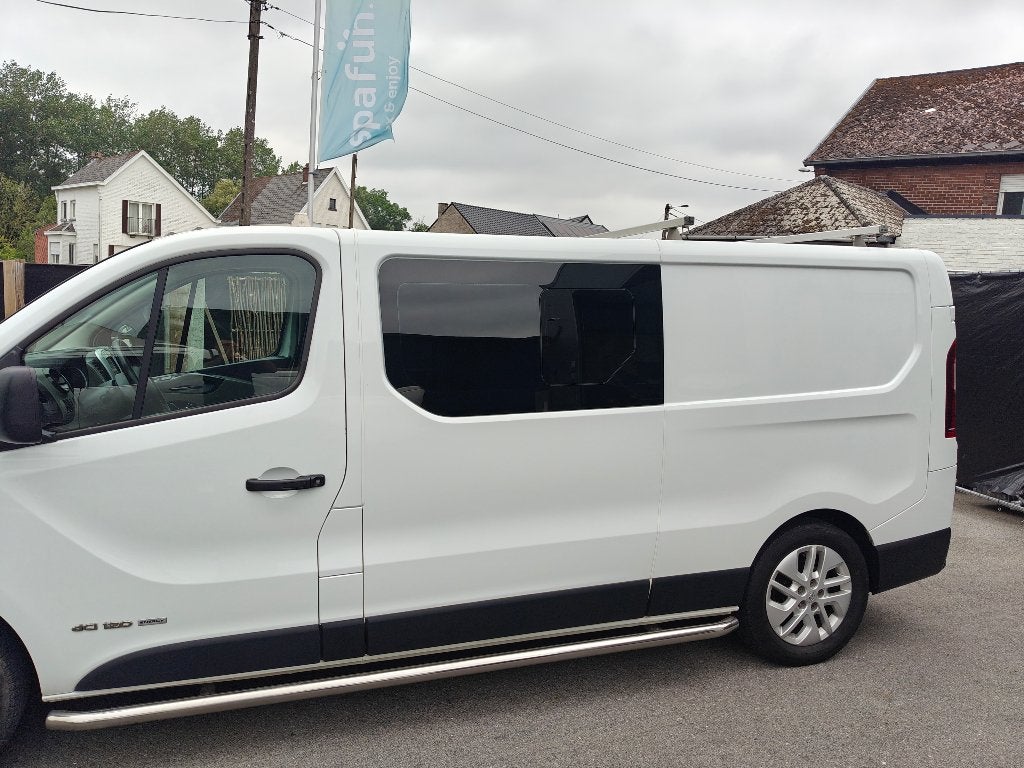 Renault Traffic dubbel cabine, Auto's, Bestelwagens en Lichte vracht, Bedrijf, ABS, Achteruitrijcamera, Airbags, Airconditioning