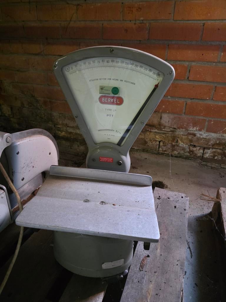 Berkel weegschaal LP, Ophalen