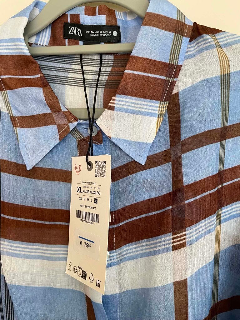 Prachtige Jurk-Zara-Maat XL_NIEUWSTAAT***, Zara., Ophalen of Verzenden, Nieuw