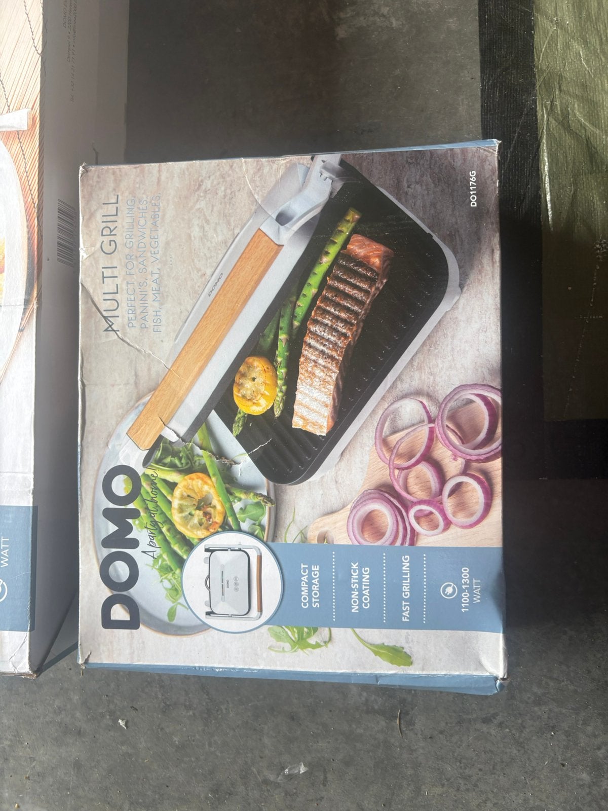 Grill domo, Elektronische apparatuur, Contactgrills, Ophalen, Zo goed als nieuw