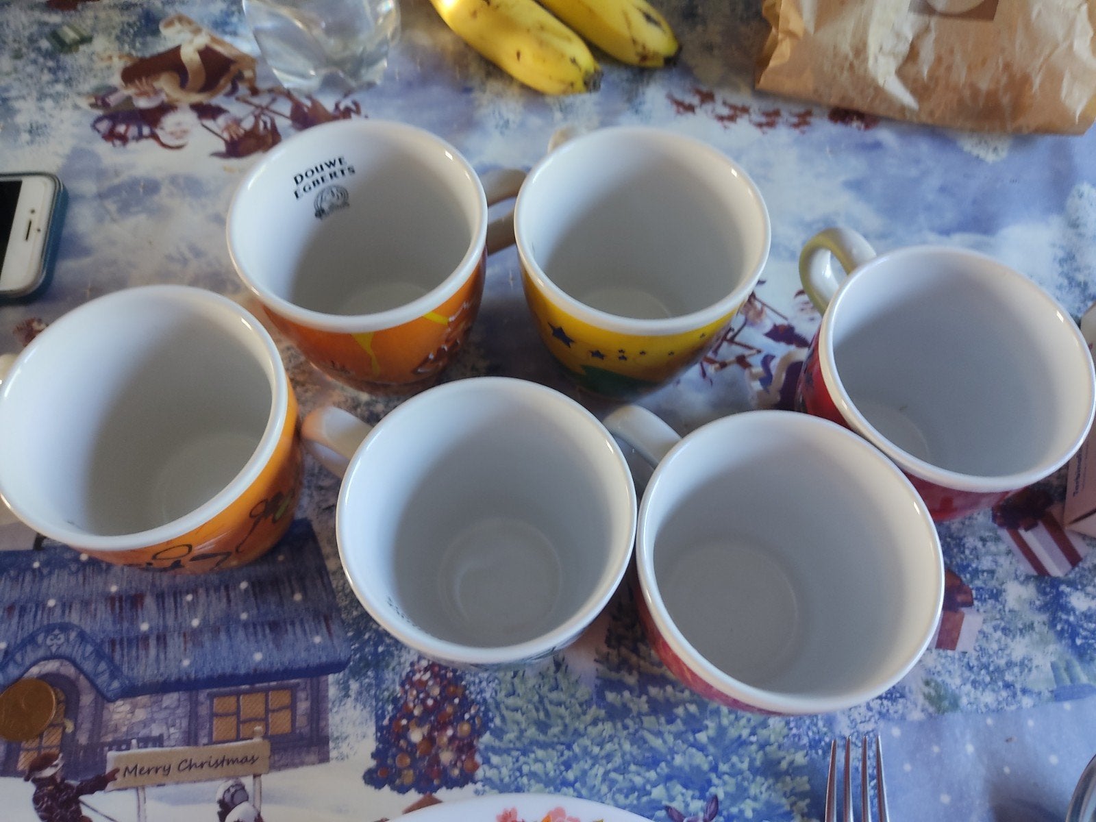 lot de mugs et tasses douwe ergberts, Enlèvement