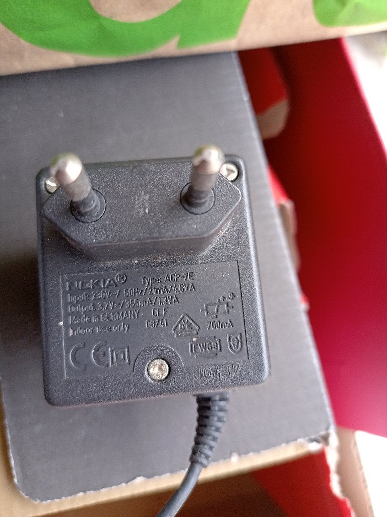 lader gsm Nokia, Ophalen, Gebruikt