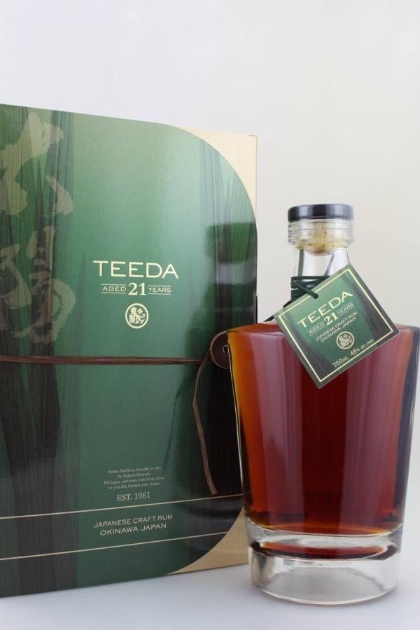 Teeda 21 jaar oude Japanse Craft Rum Helios DIstillery, Verzamelen, Overige gebieden, Overige typen, Nieuw, Ophalen of Verzenden
