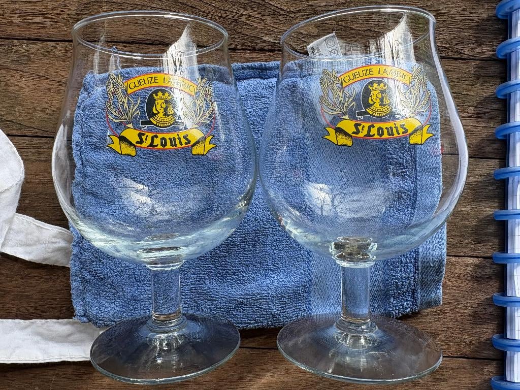 Gueuze Lambic St-Louis, Enlèvement ou Envoi, Utilisé, Verre ou Verres, Autres marques