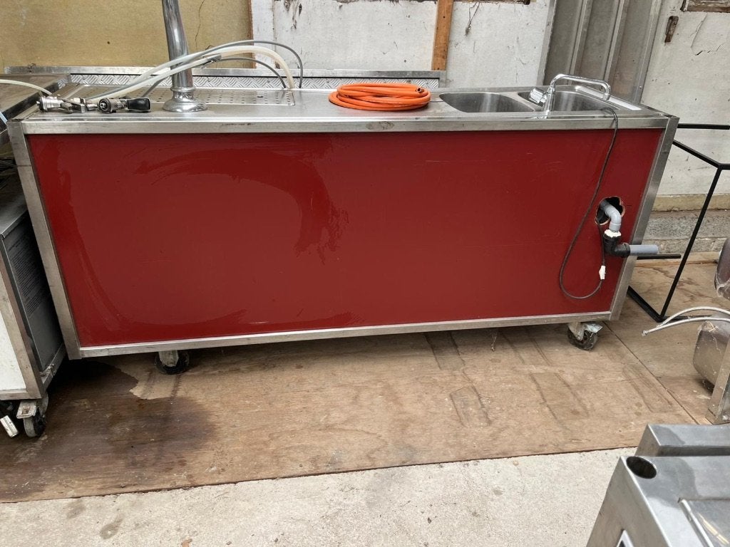 Tapinstallatie, Ophalen, Gebruikt, Barinrichting