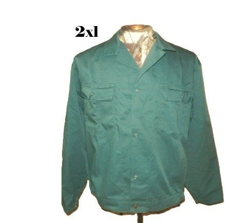 (18) -veste de travail homme t.52 -xxL verte - neuve -, Jardin & Terrasse, Enlèvement ou Envoi, Neuf, Hommes, Manteau