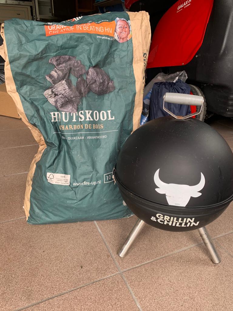 Mini BBQ, Ophalen, Gebruikt