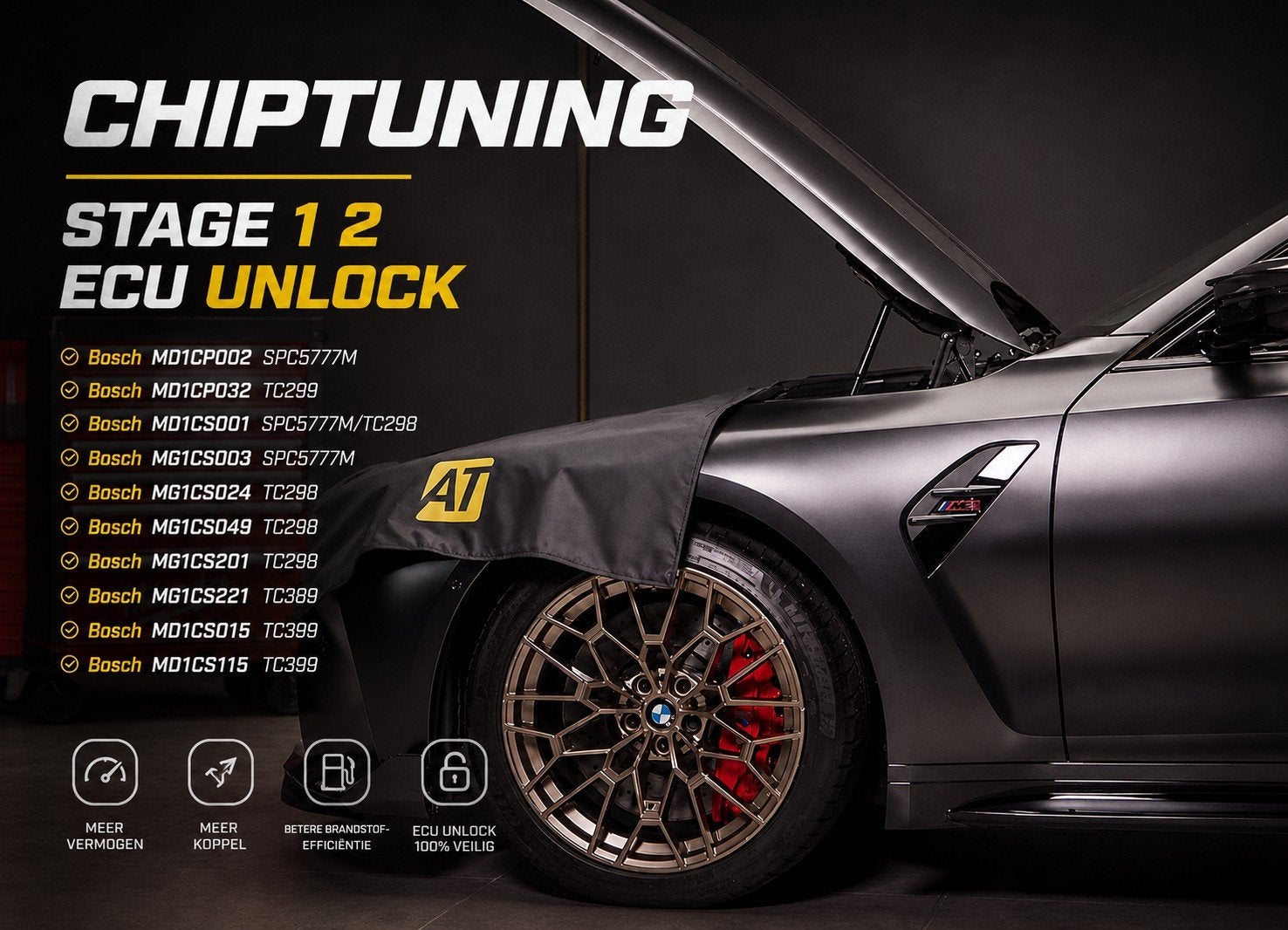 Chiptuning BMW 2019 S58-motor (M2, M3, M4), Ophalen of Verzenden