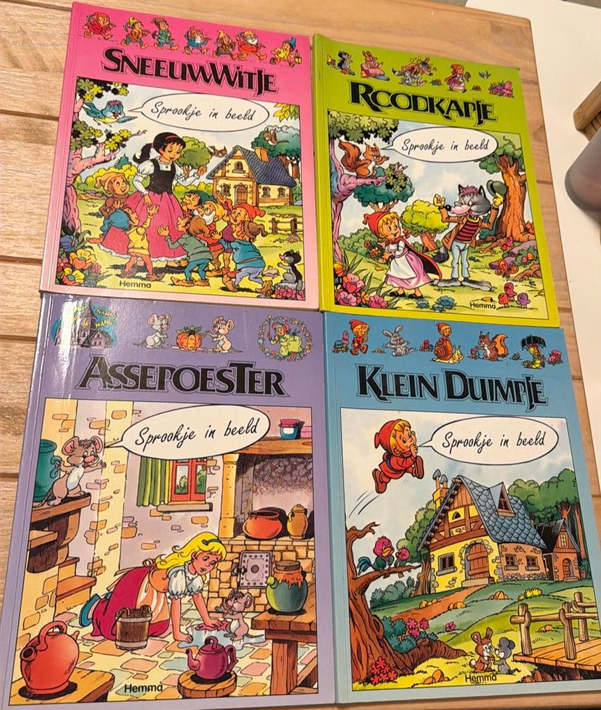 Sprookjes in beeld reeks (4 stuks), Enlèvement ou Envoi, Comme neuf
