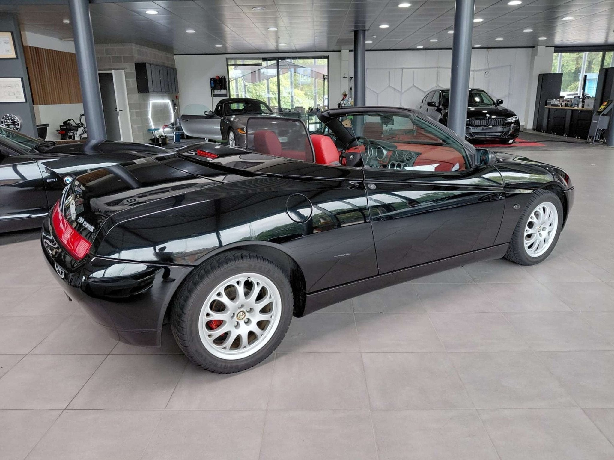 Alfa Romeo Spider 2.0i 16v TS Lusso TOPSTAAT. AIRCO., Auto's, Voorwielaandrijving, 114 kW, 1970 cc, Cabriolet