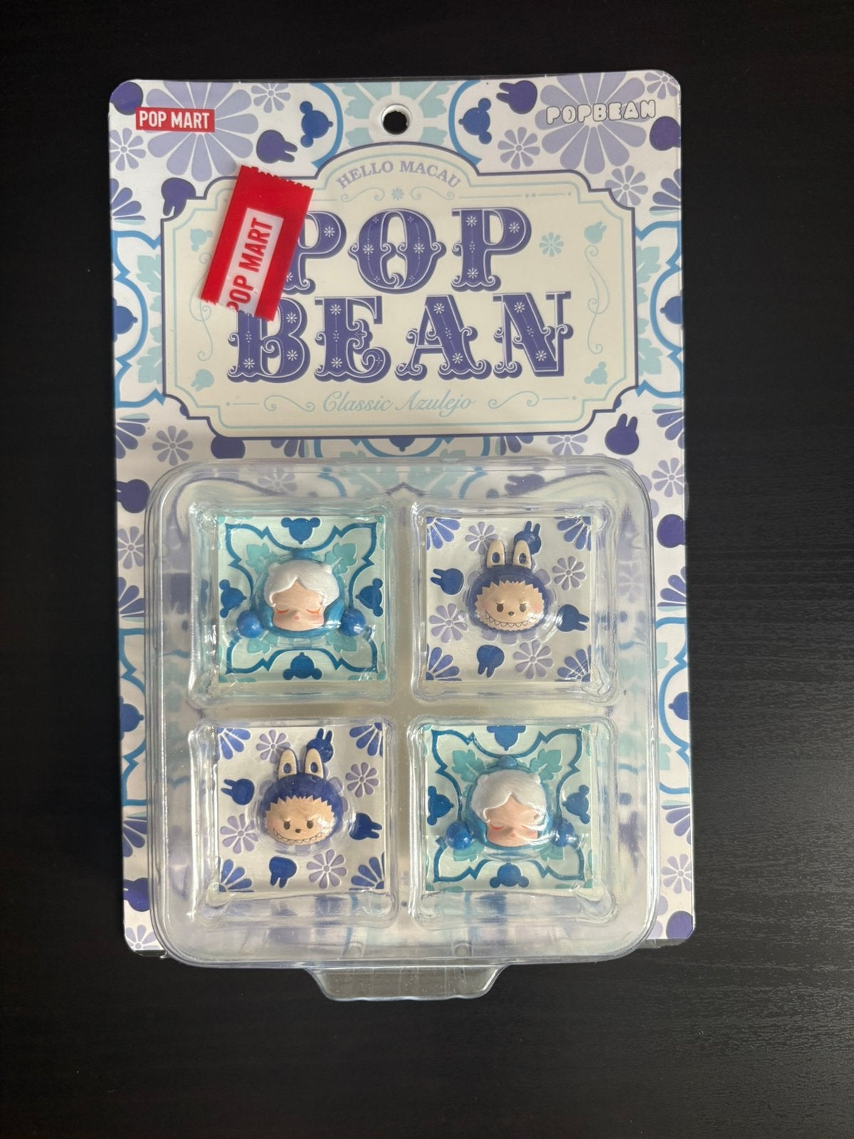 Pop Mart – Pop Bean Classic Azulejo Set – Macau Exclusive, Ophalen of Verzenden, Nieuw