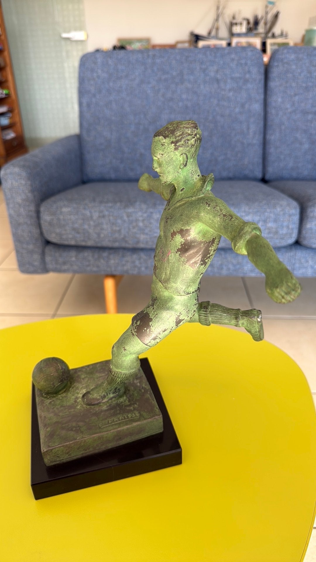 Edouard FRAISSE 1880-1945 trofee „schieten op doel”!, Ophalen, Brons