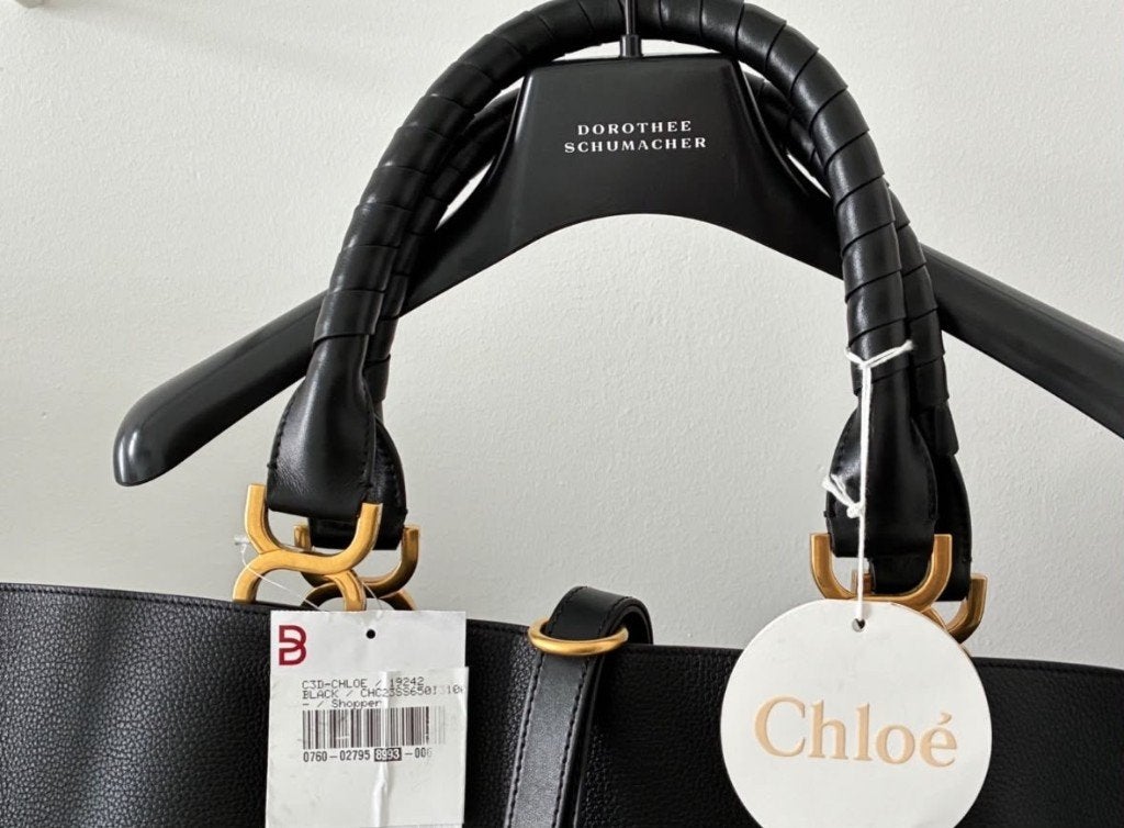 Chloe Marcie Shopper, Enlèvement ou Envoi, Comme neuf, Noir