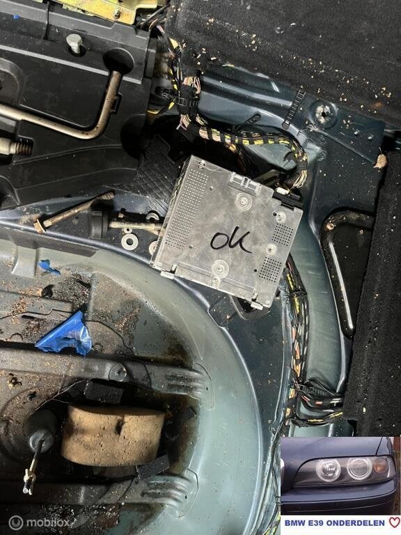 BMW E39 radio BM54 Becker voor combi met navi., Enlèvement ou Envoi, Utilisé, BMW, BMW
