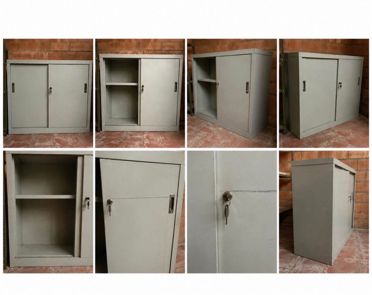 Armoire métallique profession verrouillable – Portes couliss, Maison & Meubles, Armoires | Armoires à porte coulissante & Armoires à archives