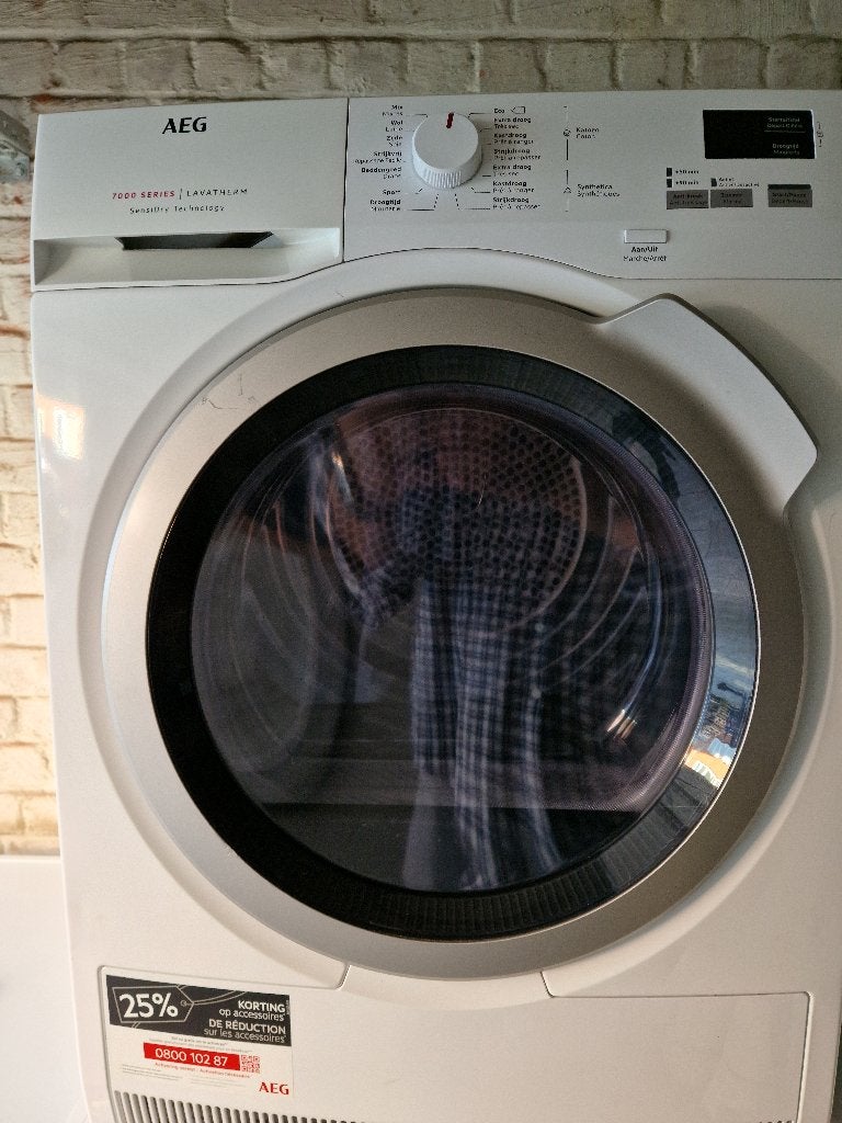 AEG 8kg A++ droger, Elektronische apparatuur, Ophalen, Zo goed als nieuw, Voorlader