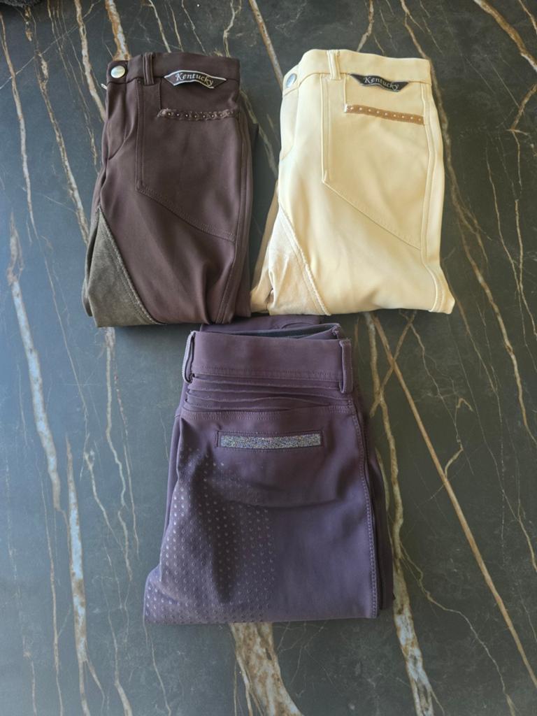 Ruitersbroek Dames Kentucky en Samshield, Animaux & Accessoires, Vêtements d'équitation, Enlèvement ou Envoi, Femmes