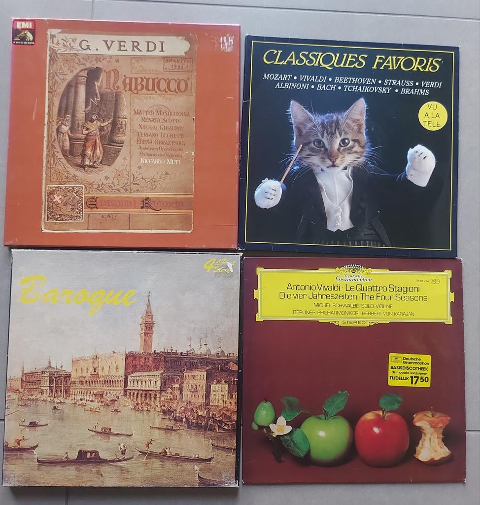 Lot LP's klassieke muziek, Enlèvement